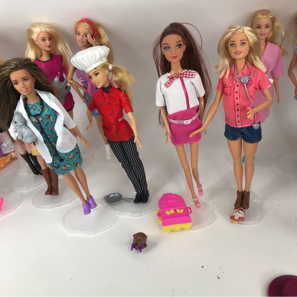 Barbie Fashionista, Career, Different Types Of Barbies ECU Condition - Picture 12 of 12